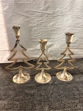 18” Metal Christmas Angel Candle Holder Gold-Tone